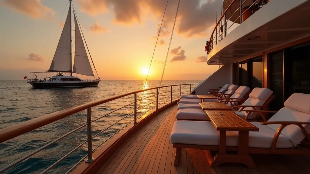 Motor Yacht vs Sailing Yacht in Raja Ampat